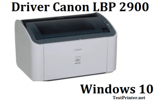 Lbp 2900 Canon Printer Driver Windows 10